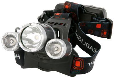 Čelovka Strend Pro Headlight H931, T6+2 XPE LED, 300 lm, 1200 mAh, USB nabíjanie