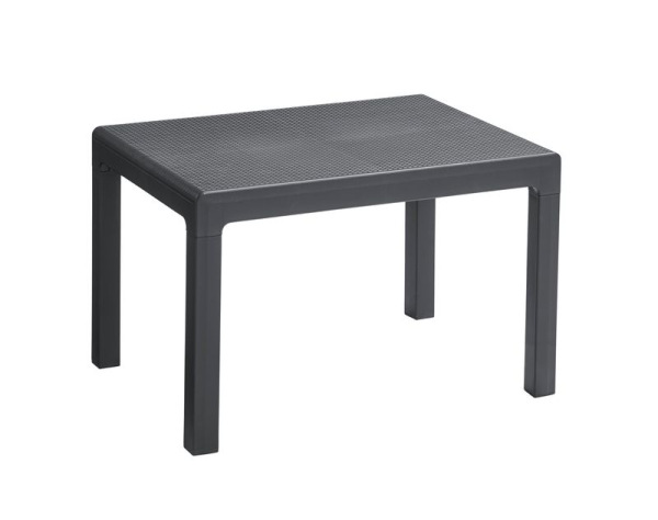 Set terasový Allibert EMILY, graphite, stôl, 2x kreslo, 1x dvojkreslo, podušky 1