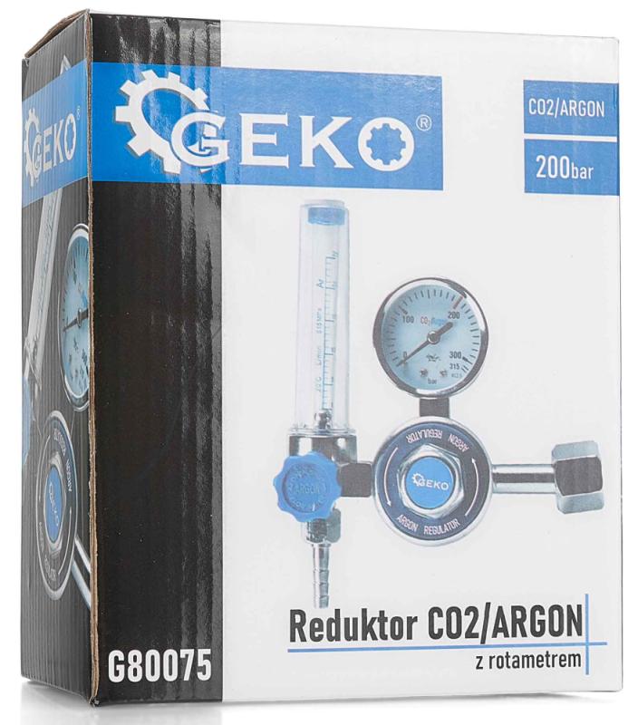 Redukčný ventil na CO2/ARGON s rotametrom, GEKO