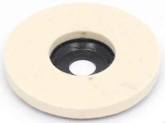 Leštiaci kotúč filcový 125 x 22 mm do uhlovej brúsky, XL-TOOLS