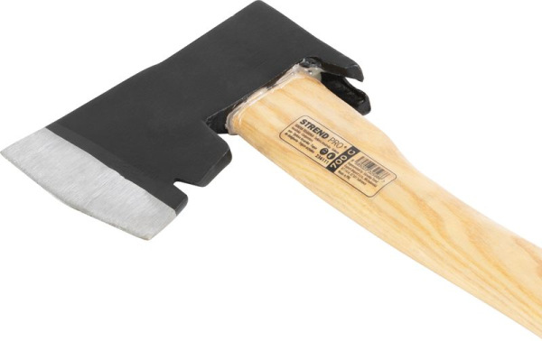 Sekera Strend Pro AX311 700 g, tesárska, pokrývačská, drevená násada 420 mm 1