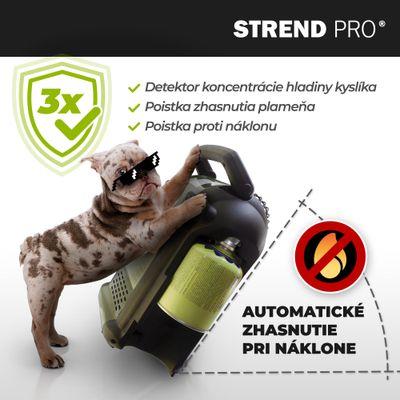 Ohrievač Strend Pro AD037, na kartuš so závitom, kempingový, prenosný, piezo 15