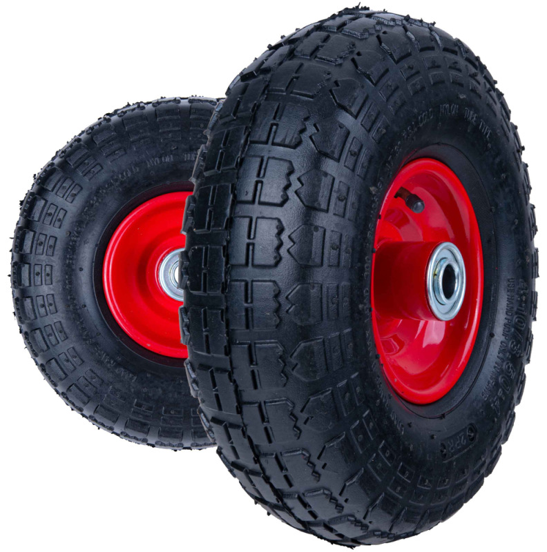 Koleso na vozíky 260 x 80mm 3,50-4 upínací otvor 16 mm, bez osky, GEKO 1