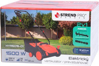 Vertikutátor Strend Pro HYA5015-01, 2v1, elektrický, 1,5 kW, prevzdušňovač, záber 32 cm 10