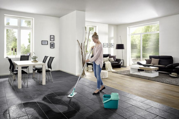 Súprava upratovacia LEIFHEIT 55356 Combi M, mop na podlahy + vedro 5
