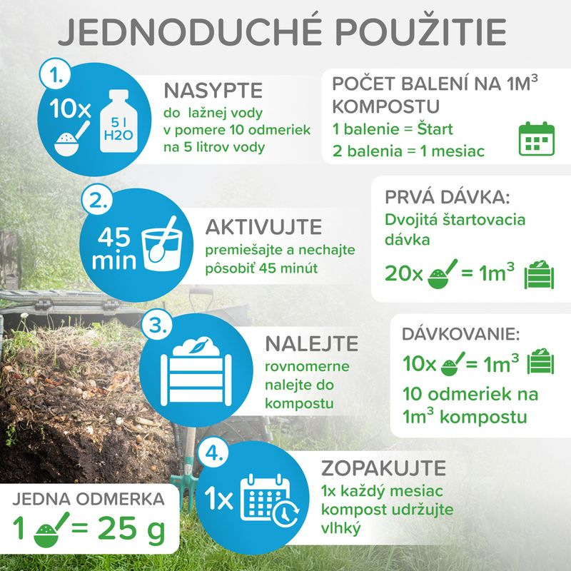 Aktivátor Mr.Bacteria No.4, do kompostu, 500 g 4