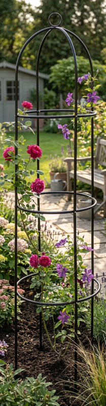 Opora záhradná GreenGarden ARCH30, obelisk, na rastliny, 1880x400 mm 1