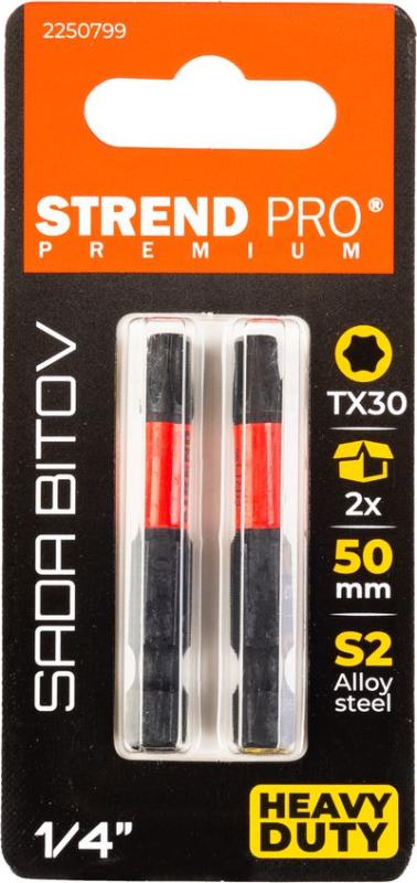 Bit Strend Pro Premium Torx, T 30, bal. 2 ks