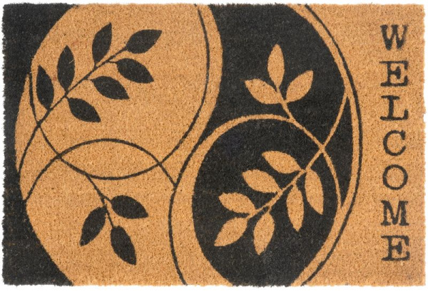 Rohožka MagicHome, pred dvere, Welcome, kokos/pvc, 40x60 cm