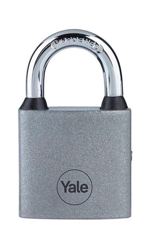 Zámok Yale Y111S/32/116/1, visiaci, železný, strieborný, 32 mm, 3 kľúče