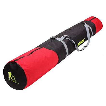 Merco Ski Cross Country Bag vak na lyže čierna-červená