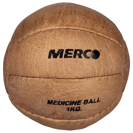 Merco Leather kožená medicinbalová lopta 6 kg