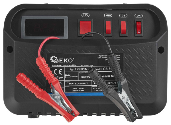 Nabíjačka so štartovaním 12/24V 20-380 Ah, GEKO 2