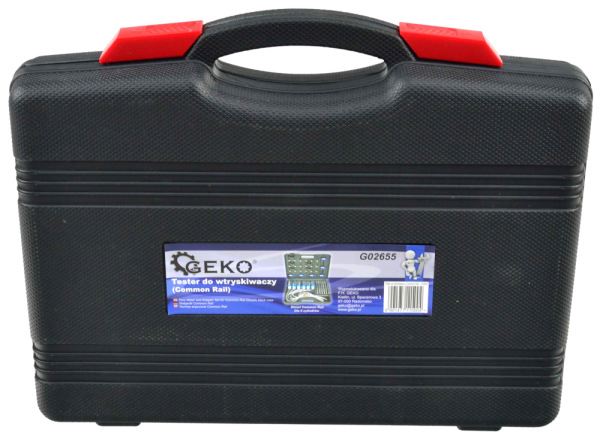 Tester vstrekovačov Common Rail, GEKO 6