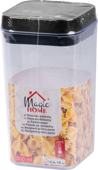 Dóza MagicHome, so silikónovým tesnením, 1300 ml, 106x106x190 mm, stohovacia 3