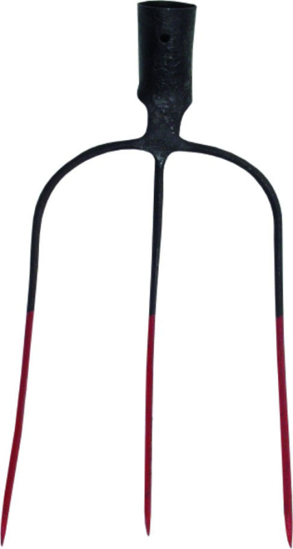 Vidly s 3 hrotmi, čierny lak, bez násady, MacHook