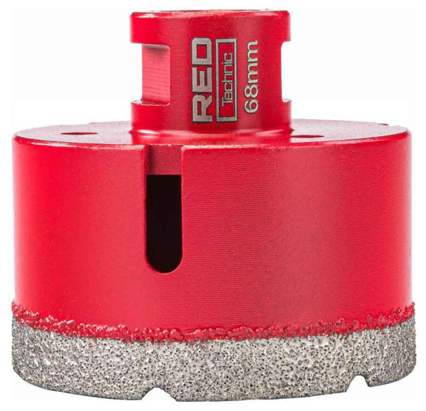 Sada diamantových koruniek, závit M14, rozmery 6,8,10,35,68 mm, RED TECHNIK 2