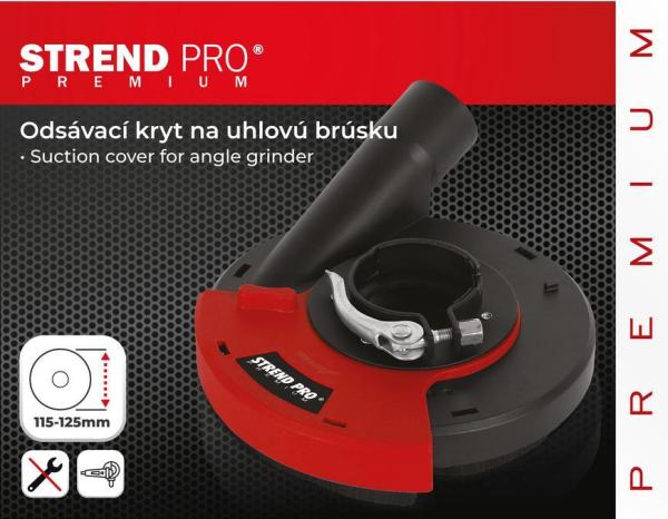 Kryt Strend Pro DP128, odsávací, 115/125 mm, na uhlovú brúsku 6