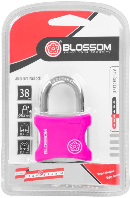 Zámok Blossom BX01, 38 mm, visiaci 5