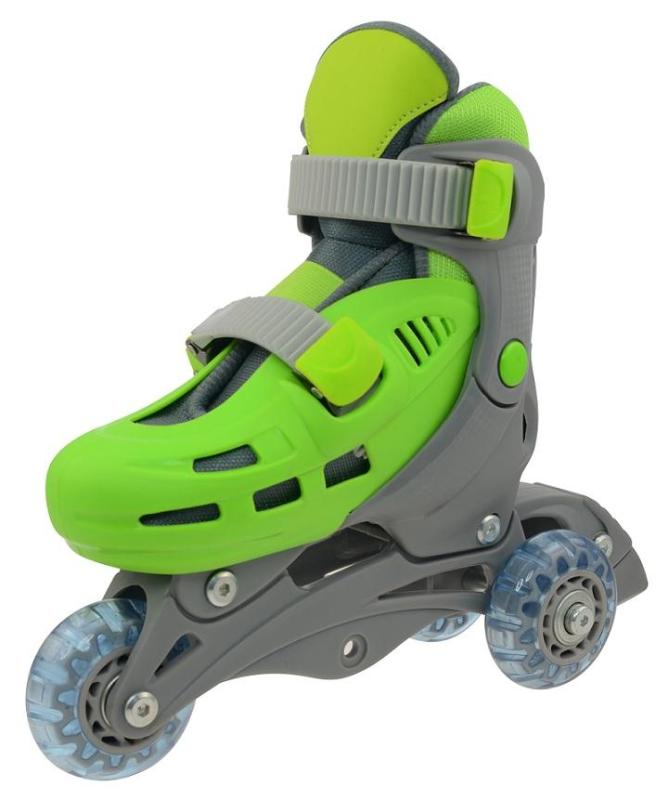 Kolieskové korčule TRISKATE BASIC vel.XS (27-30), zelené