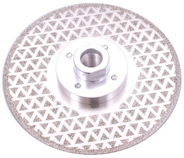 Diamantový kotúč priemer 125 mm na rezanie a brúsenie gresovej dlažby, XL-TOOLS