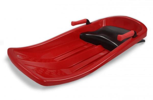 Boby PLASTKON FLASH so sedátkom 85x41x16cm, červená