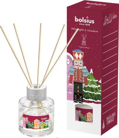 Difúzer Bolsius Luskáčik, Vianoce, get cosy, vôňa pečené jablko a škorica, 30 ml 1