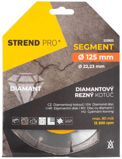 Kotúč Strend Pro 521A, 125 mm, diamantový, segment 1