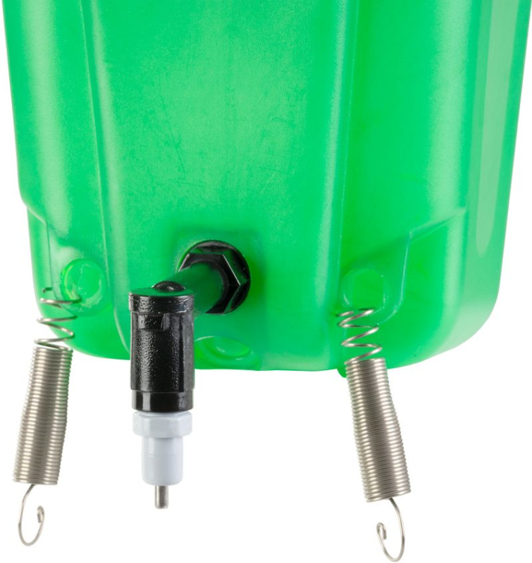 Napájačka DERBY + Dr. TOP 90°, pre zajace a králiky, 0,5 lit. 1