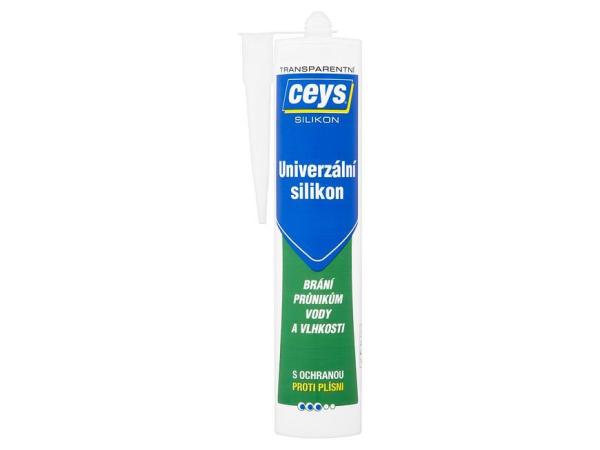 Silikón Ceys Univerzálny, transparentný, 280 ml