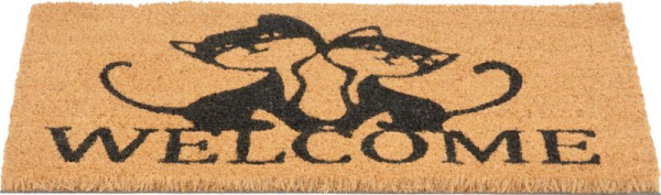 Rohožka MagicHome, pred dvere, Welcome, kokos/pvc, 40x60 cm 1