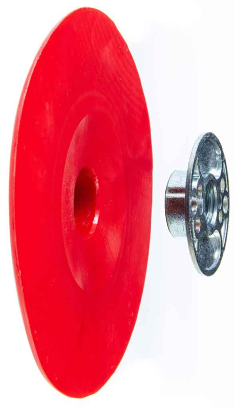 Kotúč unášací fíbrový 125 mm, závit M14, mäkky MAR-POL 4