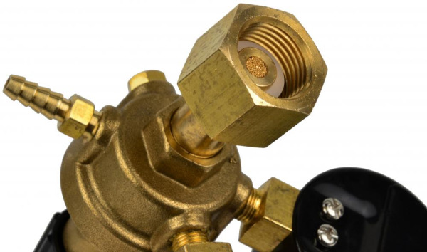 Redukčný ventil 1/2" na CO2/ARGON, max. tlak 200 barov, GEKO 5