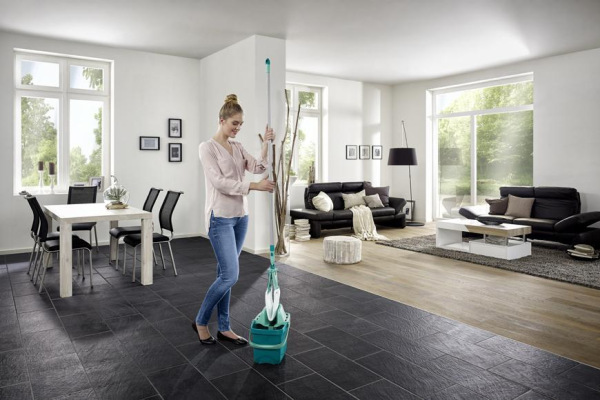 Súprava upratovacia LEIFHEIT 55356 Combi M, mop na podlahy + vedro 4