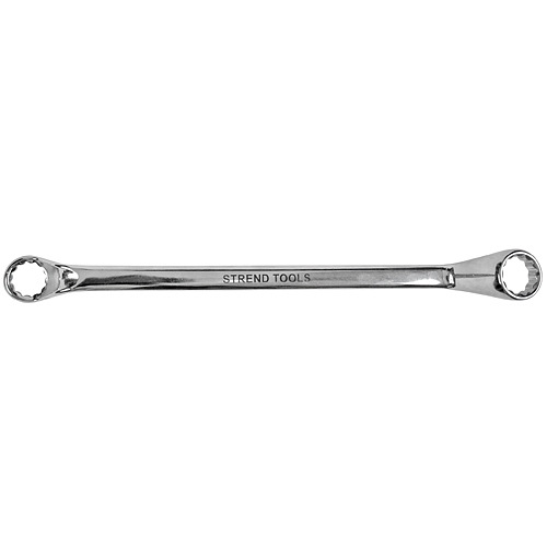 Kľúč HR32506 13x15 • DIN838, očkový, vyhnutý 75°, Cr-V