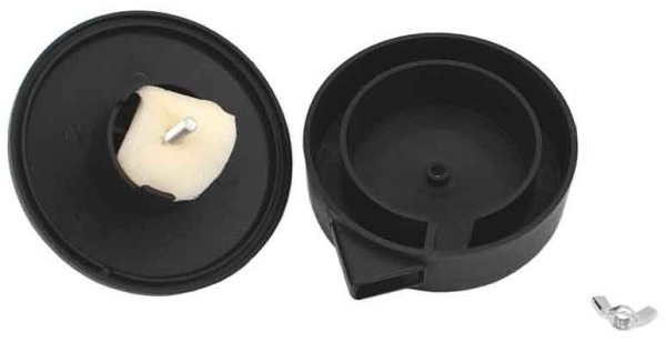 Vzduchový filter do kompresorov 24, 50, 100 litrových, závit M20, priemer 9 cm, XL-TOOLS 2