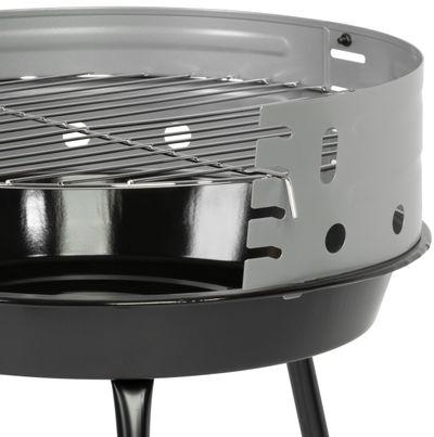 Gril Strend Pro Fabio, BBQ, na drevené uhlie, 38x38x55 cm 4