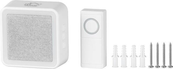 Zvonček MagicHome Intelligent, bezdrôtový, domový, na baterky, RGB LED,16 melódií, IPX4 1