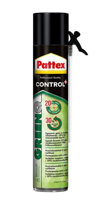 Pena Pattex GreenQ, PU, trubičková EKO pena, 750 ml