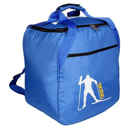 Merco Ski Rucksack taška na helmu a lyžiarky modrá