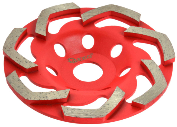Brúsny diamantový kotúč 125 x 22 mm na kameň, L-SHAPE, GEKO 1