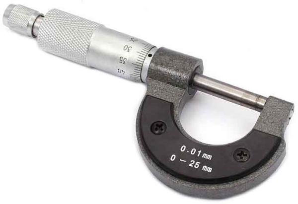 Mikrometer 0-25 mm/0,01 mm,, XL-TOOLS