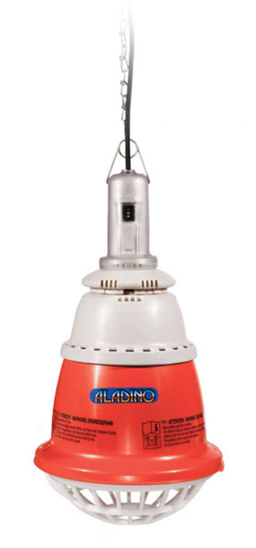 Držiak vyhrievacej lampy ALADINO 250, pre infražiarič, s vypínačom