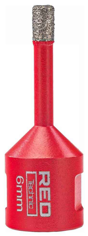 Sada diamantových koruniek, závit M14, rozmery 6,8,10,35,68 mm, RED TECHNIK 6