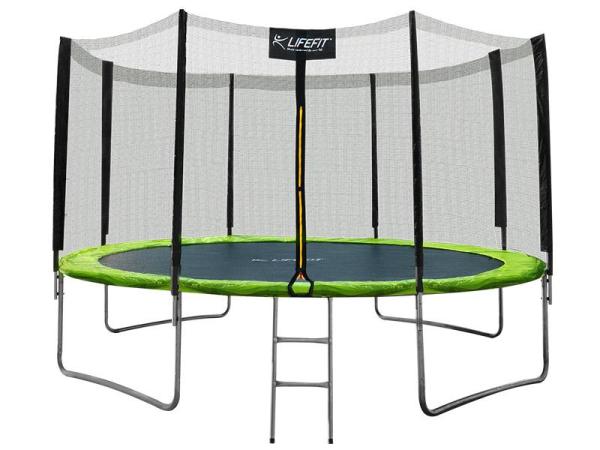 Trampolína LIFEFIT 366cm vr.siete a schodíkov