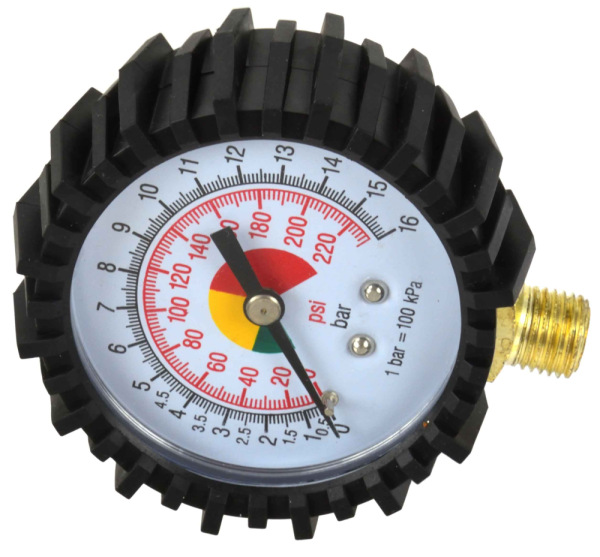 Manometer k pištoľu na plnenie pneumatík, GEKO 1