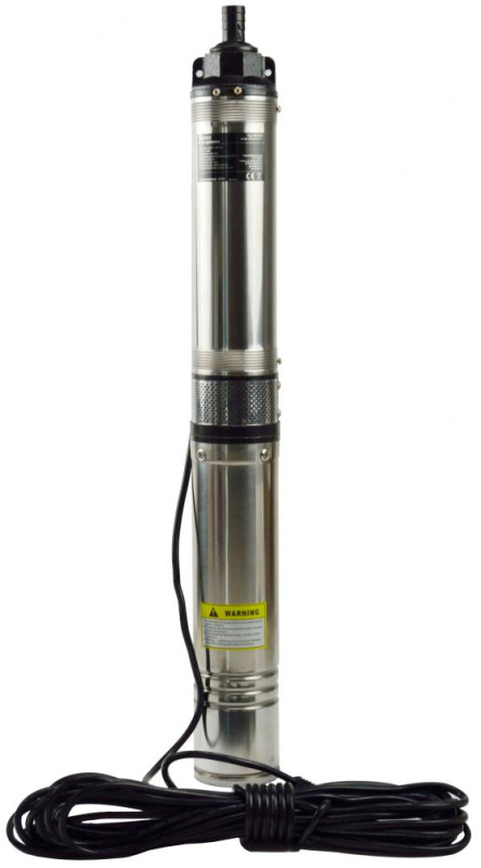 Čerpadlo na vodu ponorné 230V/50Hz, 90l/min, výtlak 62 m, 1100W, priemer 9,5 cm, GEKO