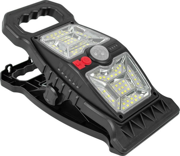 Lampa Strend Pro, 92x LED, 600lm, solárne nabíjanie, pohybový senzor, USB-C výstup