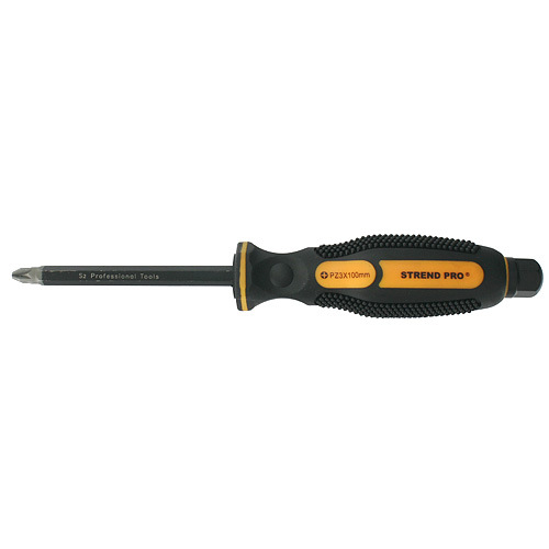 Skrutkovač Strend Pro Strike 41 PZ 1x100 mm, Pozidriv, s úderníkom