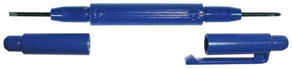 Skrutkovač OPTIK obojstranný PL1,3 x 0,3 mm a PH000, dĺžka 100 mm, NAREX